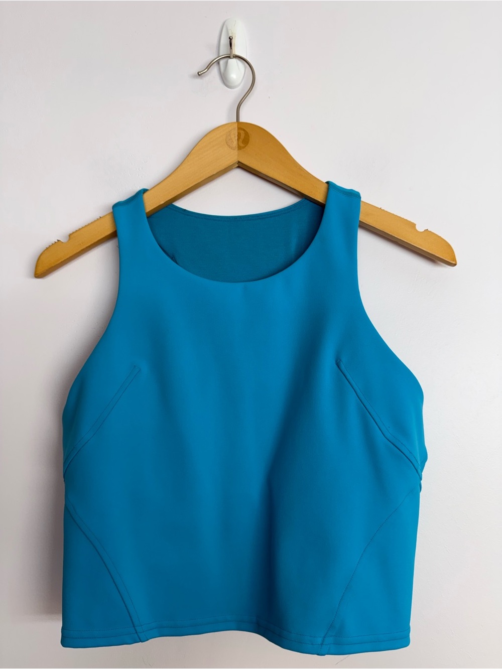 150: Lululemon Invigorate Training Tank Top Turquoise Tide Size 10